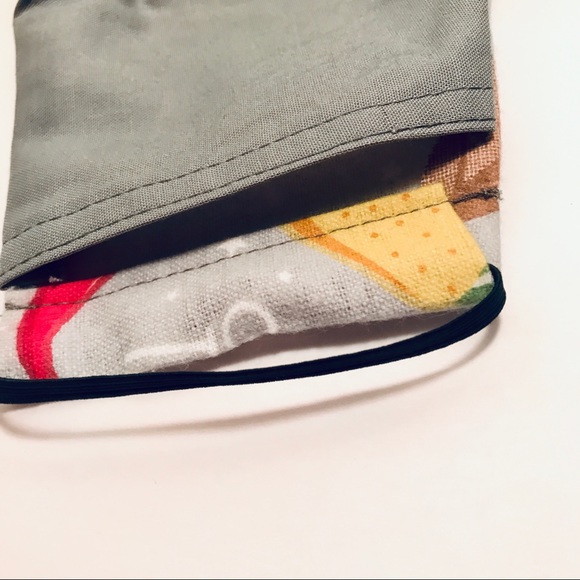 🌮Taco Face Mask w/ Filter and Removable Nose Bend - Picture 11 of 13